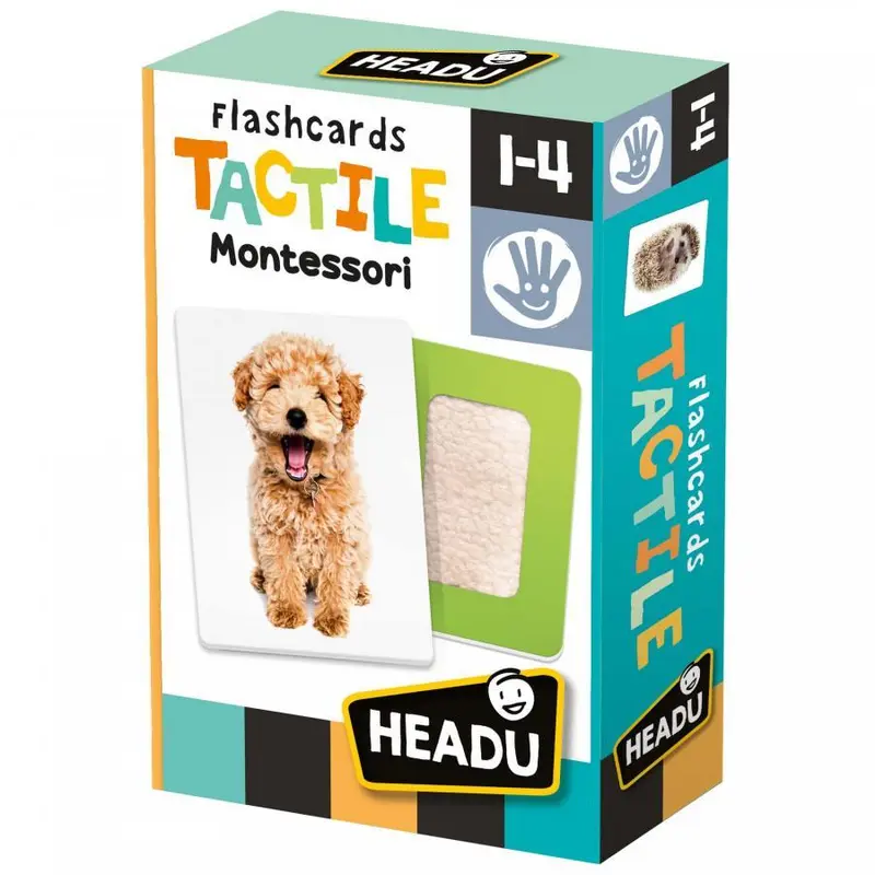Flashcards Tactile Montessori Headu