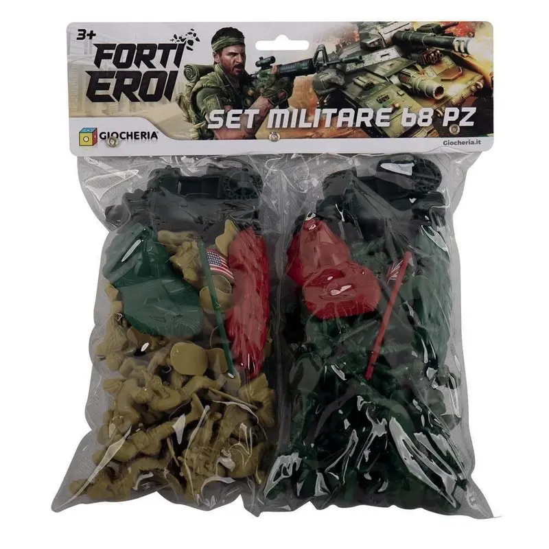 Forti Eroi - Busta Militari 68 Pezzi