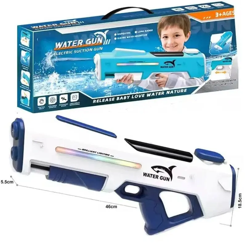 Fucile ad Acqua Elettrico Potentissimo, include batteria ricaricabile