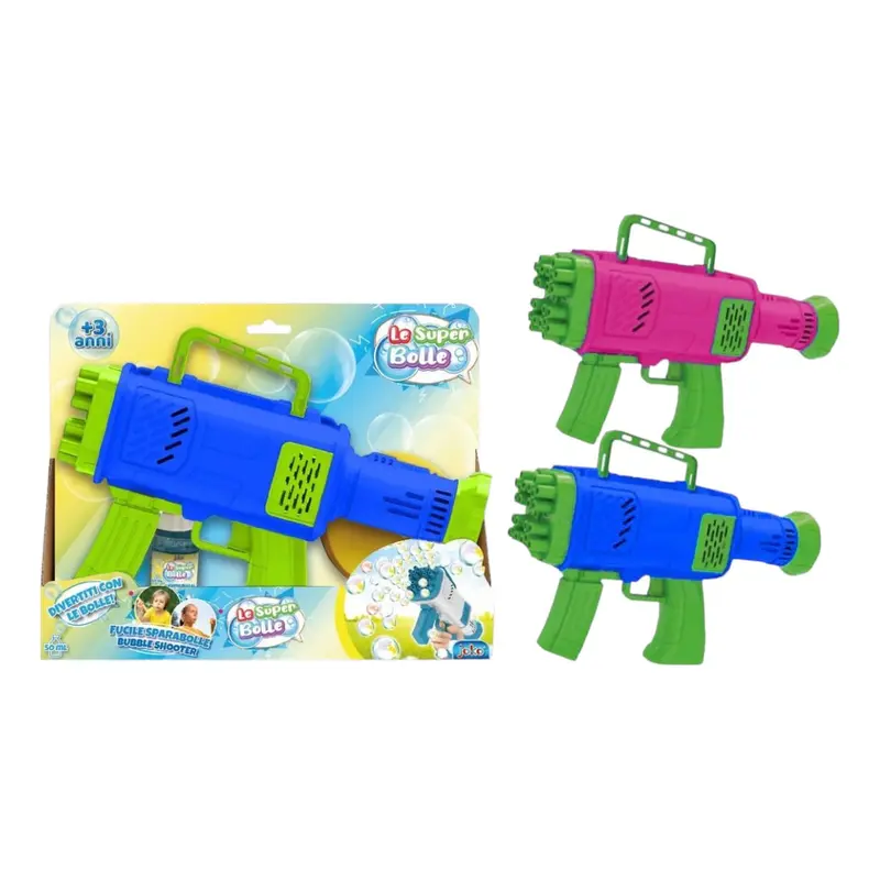 Fucile Sparabolle a Batteria con Liquido 50 ml