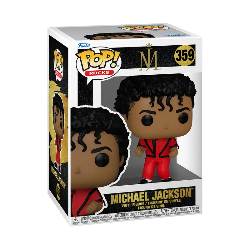 Funko Pop Rocks Michael Jackson