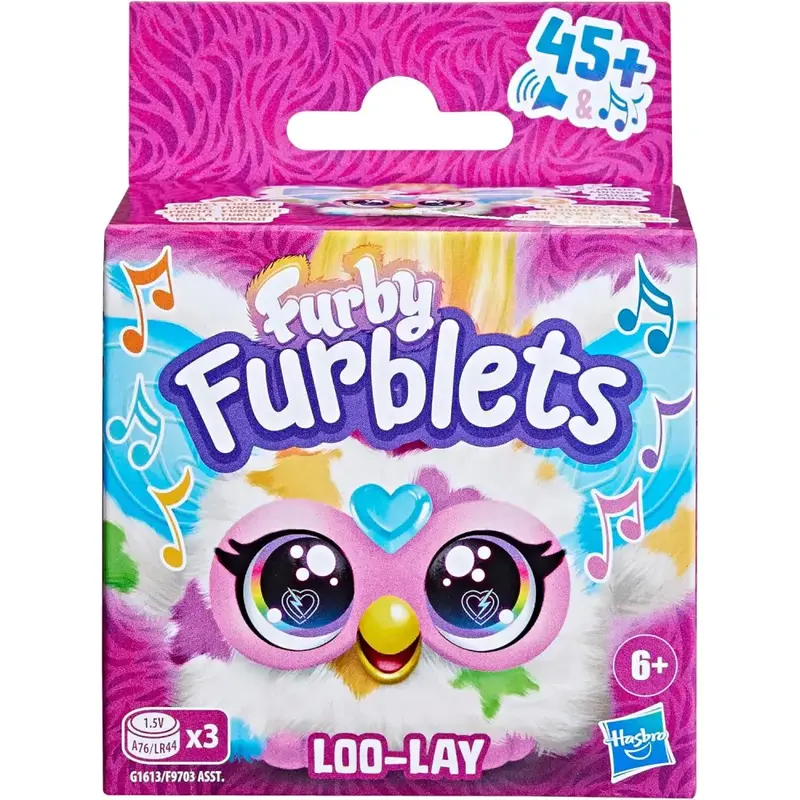 Furby Furblets Loo Lay Peluche Elettronico Interattivo