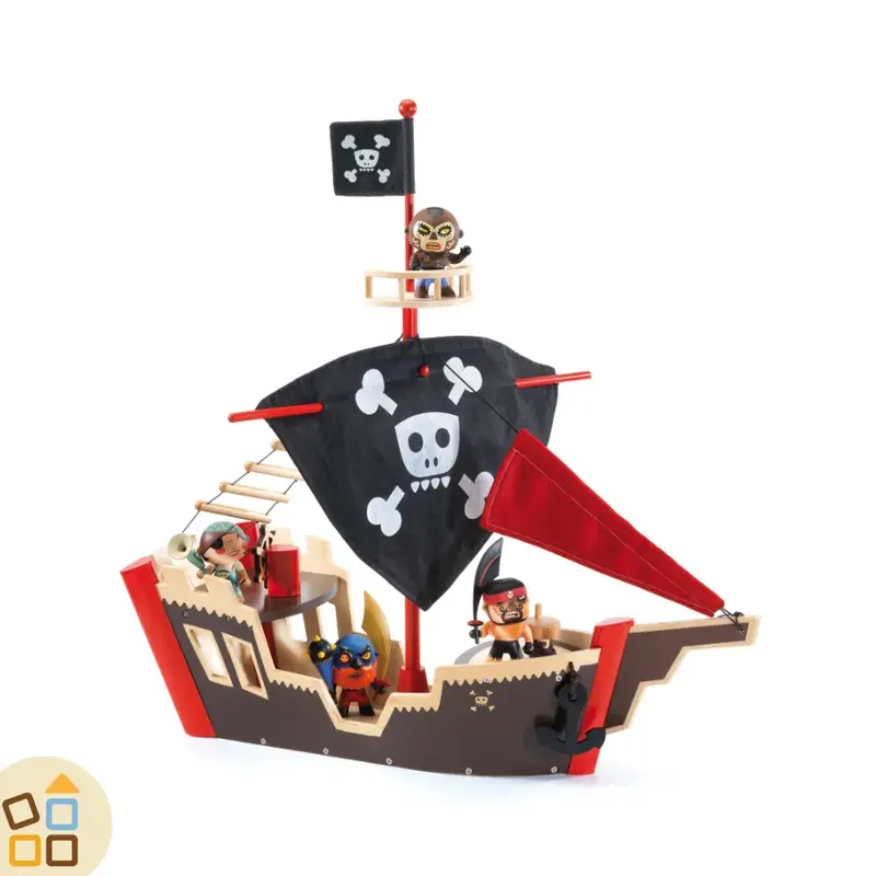 GALEONE DEI PIRATI, ARTY TOYS ZE PIRAT BOAT