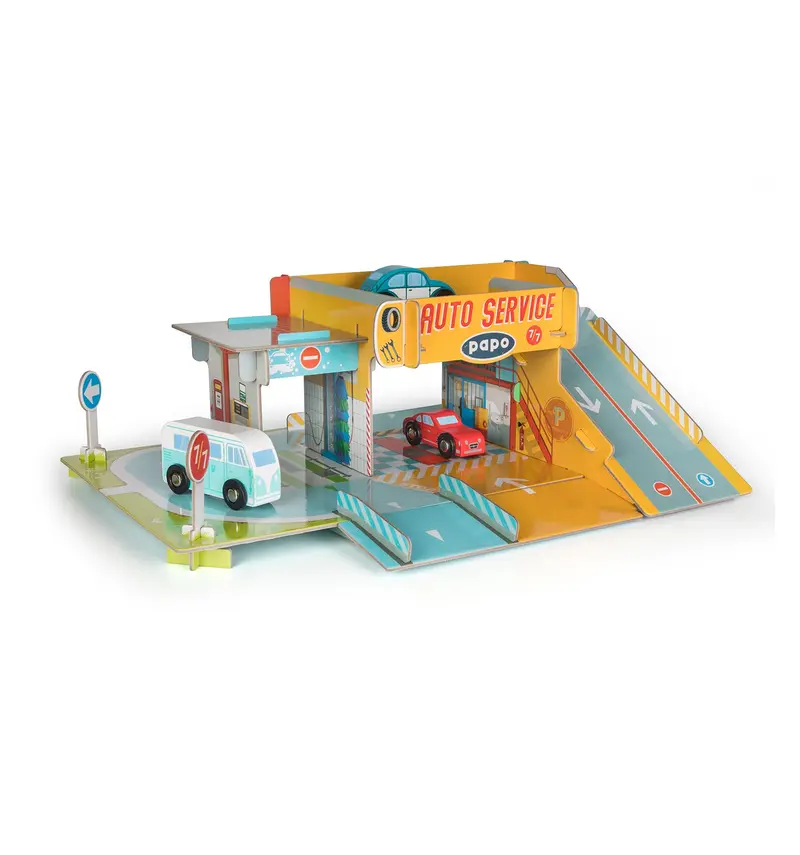 Garage - Playset per macchine giocattolo