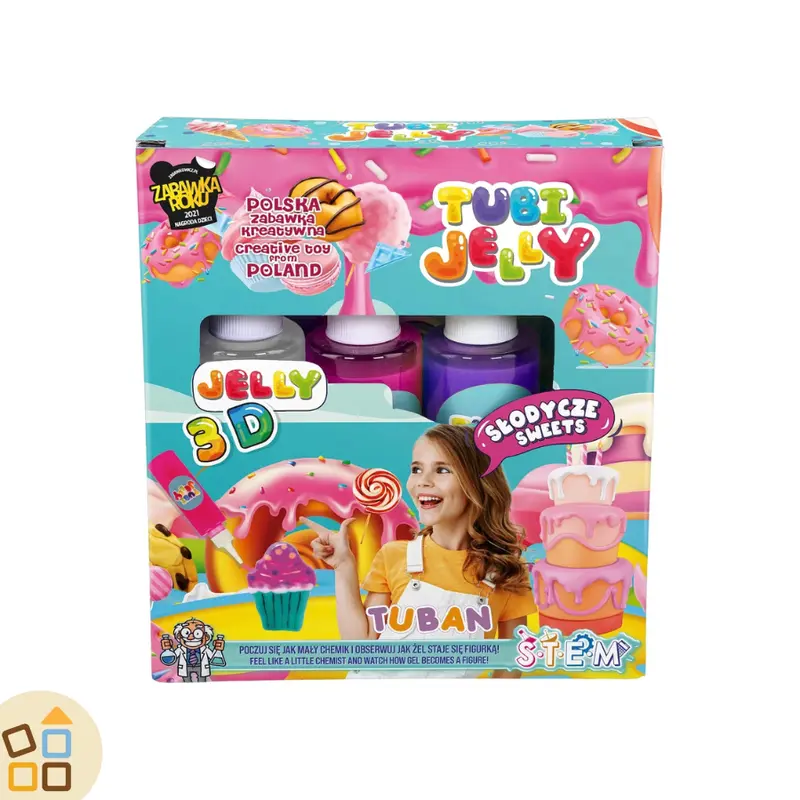 GEL MAGICO, JELLY TUBI SET PASTICCERIA
