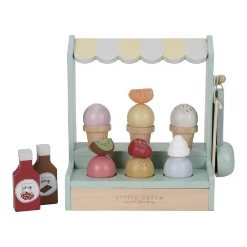 Gelateria in Legno - Toy Ice Cream Shop (LD8024)
