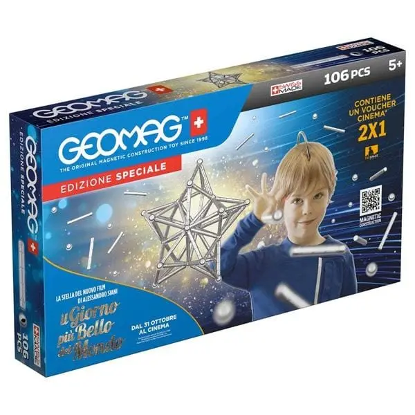 Geomag Edizione Speciale 106pz Silver