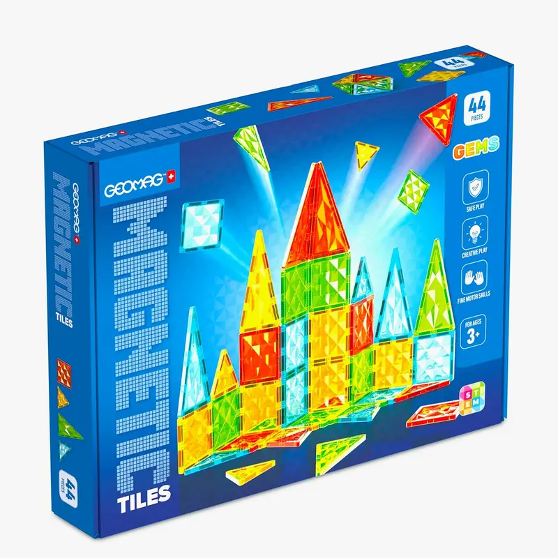 Geomag Magnetic Tiles Gems 44 PICASSO