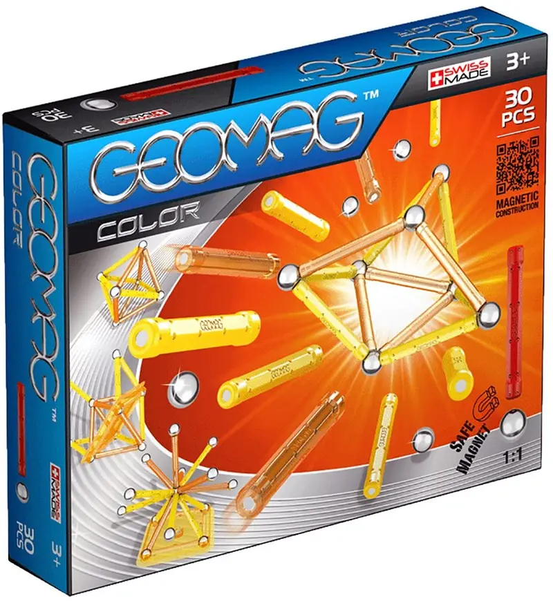 Geomag Panels Color | Costruzioni Magnetiche 30 pz