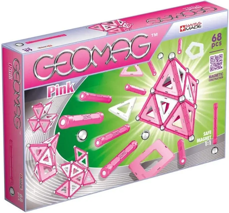 Geomag Panels Pink | Costruzioni Magnetiche 68 pz