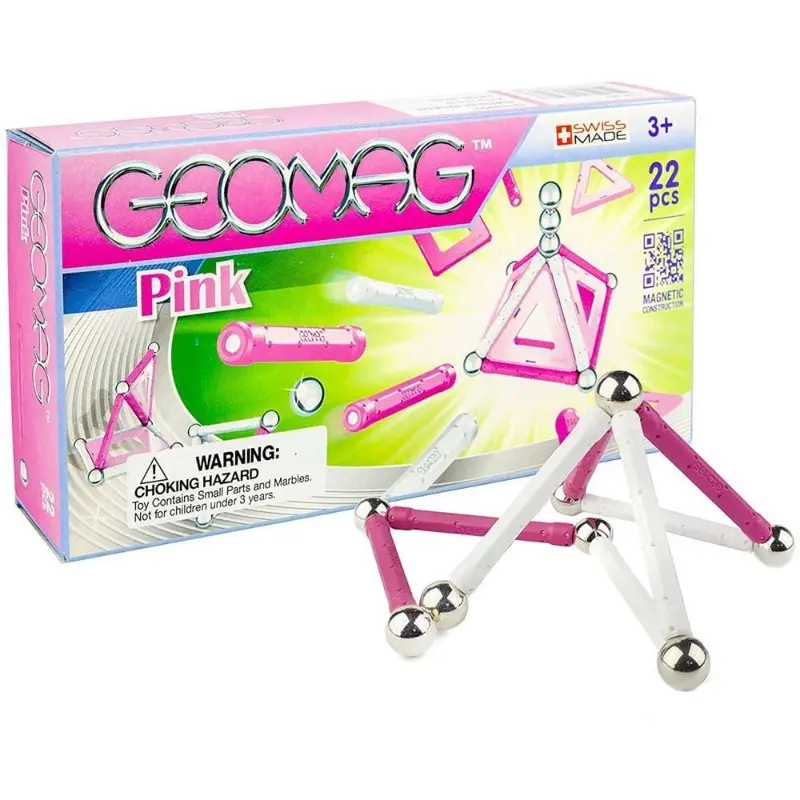 Geomag Pink | Costruzioni Magnetiche 22 pz
