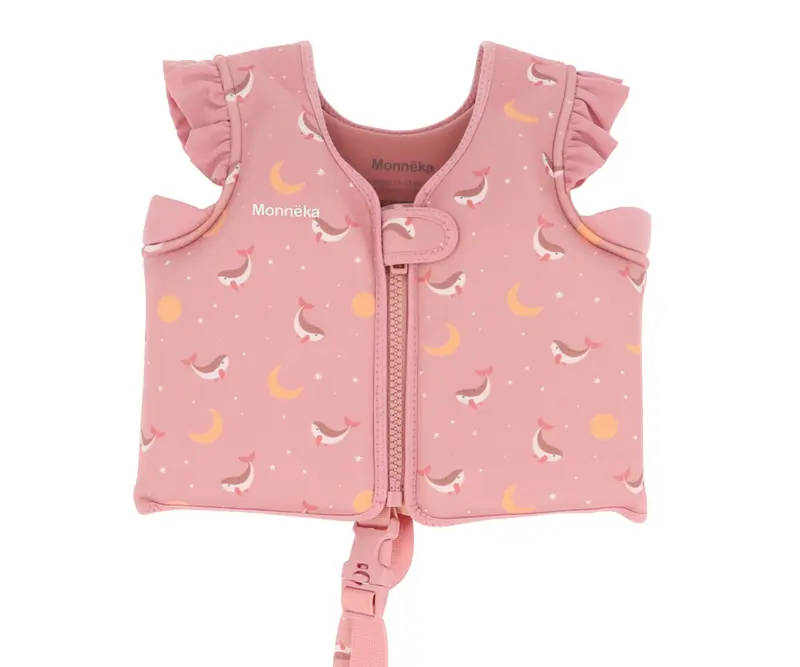 Giacca Galleggiante Apprendimento - Pink Whale