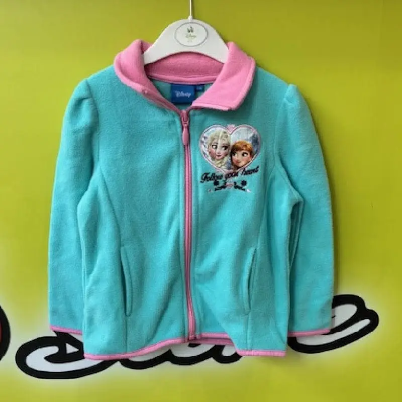 Giacca in Pile personaggi Disney Cars e Frozen