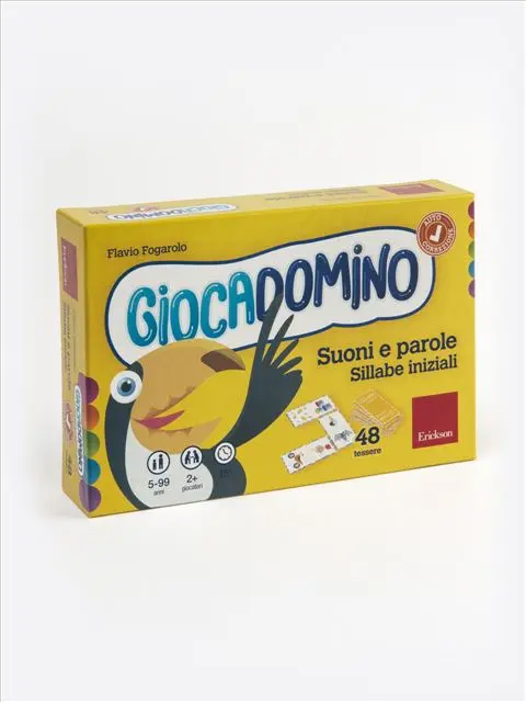 Giocadomino - Suoni e parole e sillabe iniziali