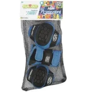 Giocheria Play Out Protezioni Blu - Set 6 Pezzi