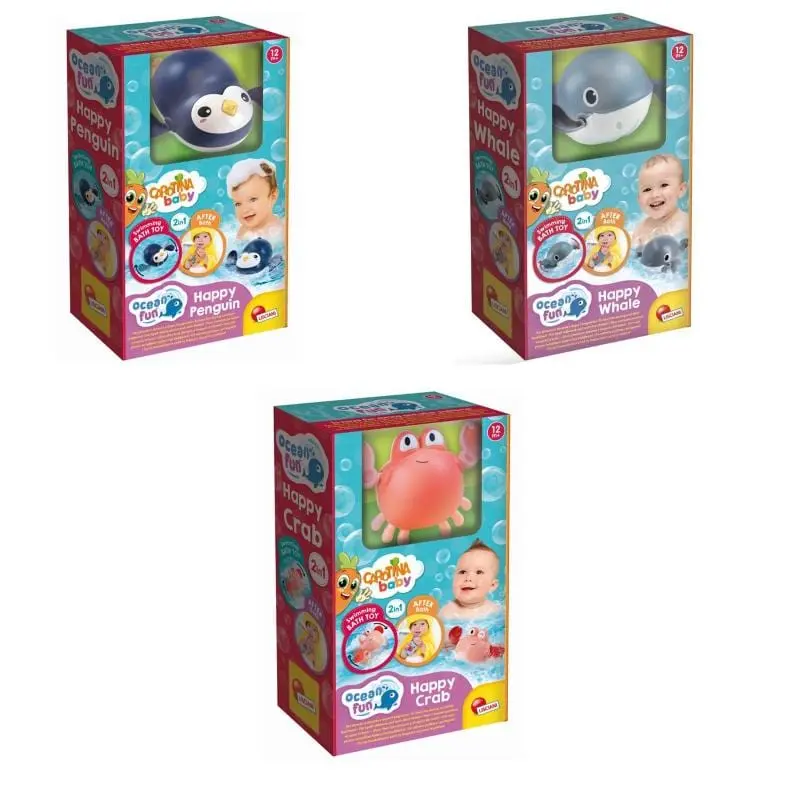 Giochi da Bagnetto Carotina Baby Ocean Lisciani Assortiti +12Mesi