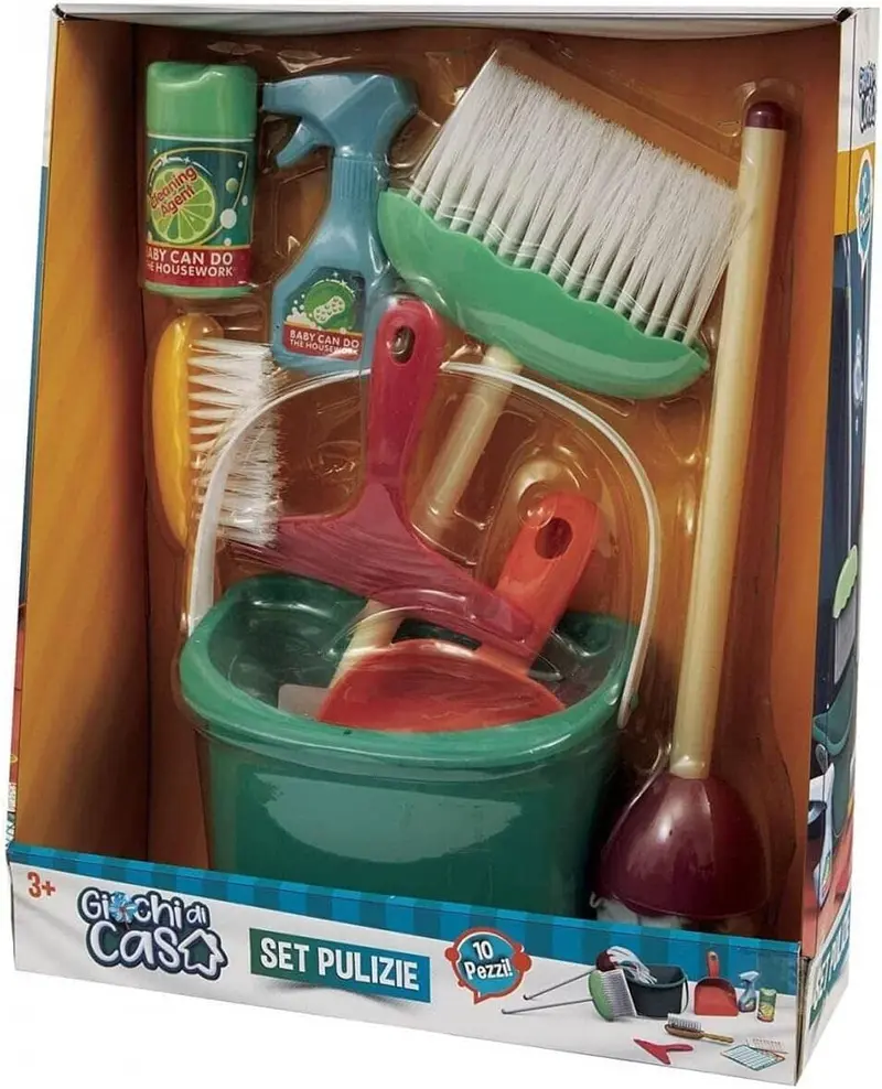 Giochi Di Casa - Set Pulizie 10 Pezzi
