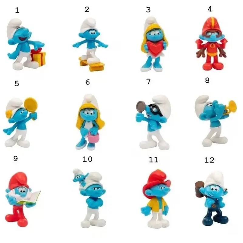 Giochi Preziosi I Puffi, personaggi da 5,5cm - PUF44000