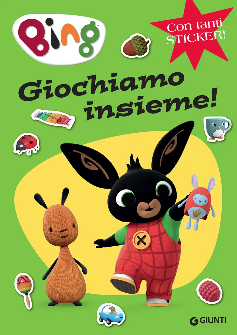 Giochiamo Insieme! Bing. Con Adesivi
