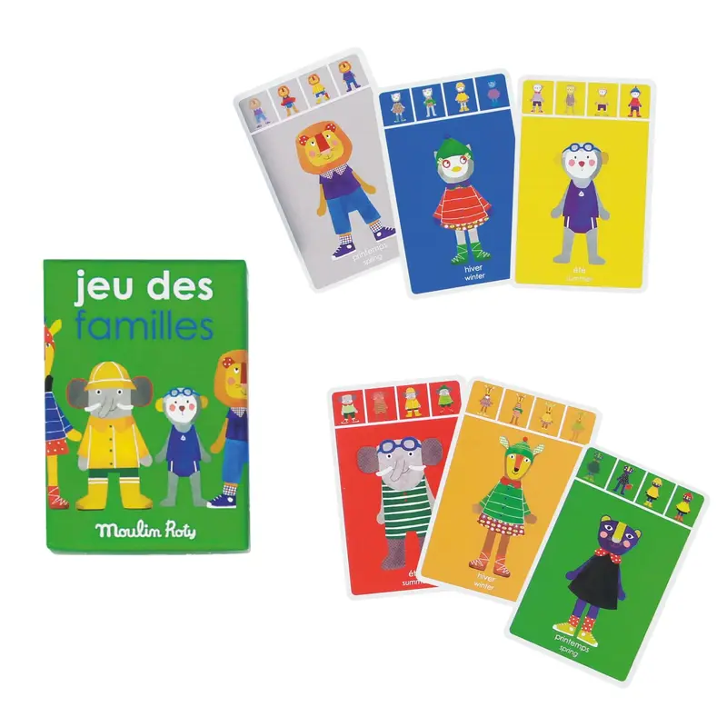 Gioco delle 7 Famiglie Popipop - Moulin Roty - Art. 661311