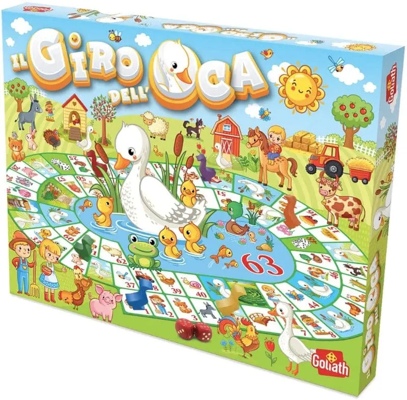 Gioco dell'Oca, Gioco da Tavolo di Società per Bambini e Famiglie