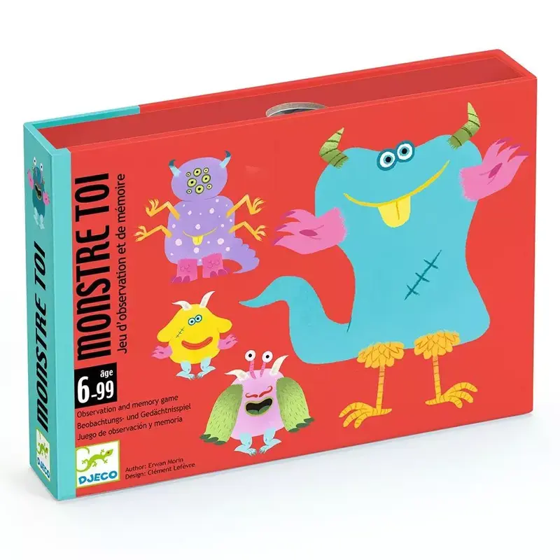 Gioco di Carte Monster Toi Djeco