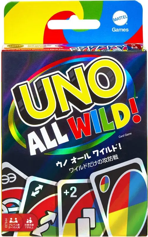 Gioco di Carte Uno All Wild