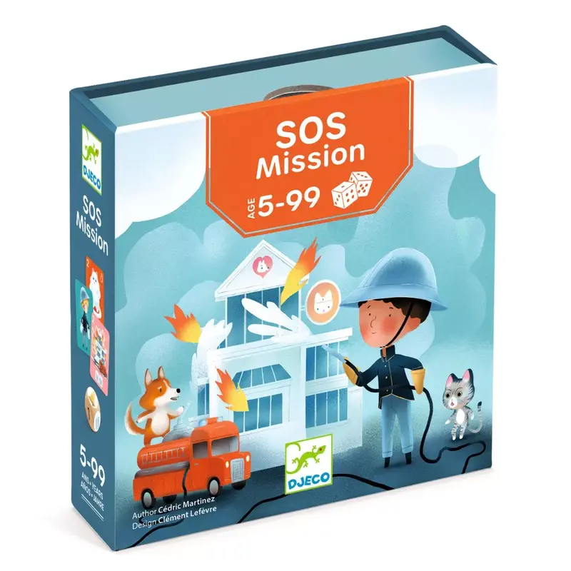 Gioco di Dadi SOS Mission Djeco
