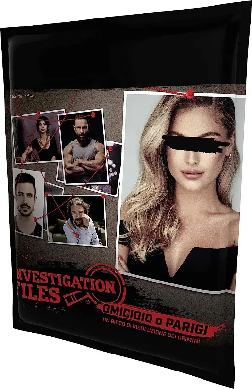 Gioco di Società Omicidio a Parigi, Investigation Files Goliath Scatola rigida