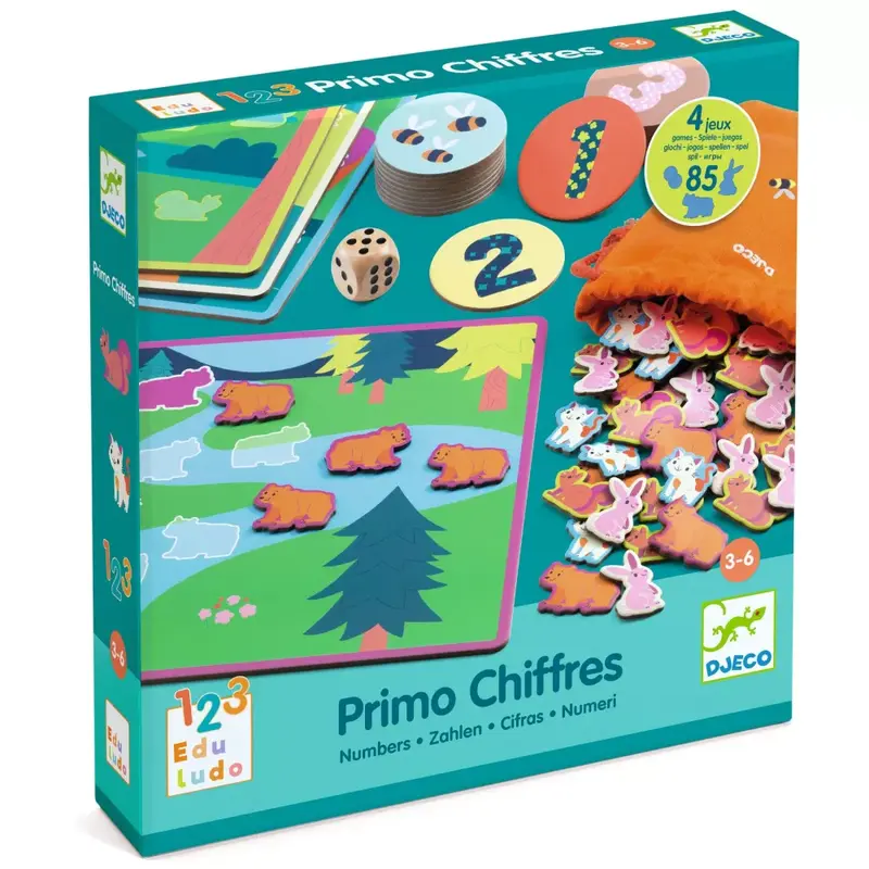Gioco Didattico Primi Numeri Eduludo Djeco