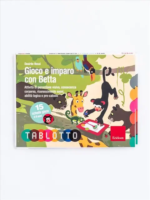 Gioco e imparo con Betta - Schede Tablotto 4-6 anni
