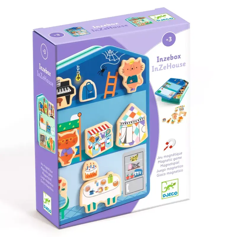Gioco Magnetico Inzebox Inzehouse Djeco