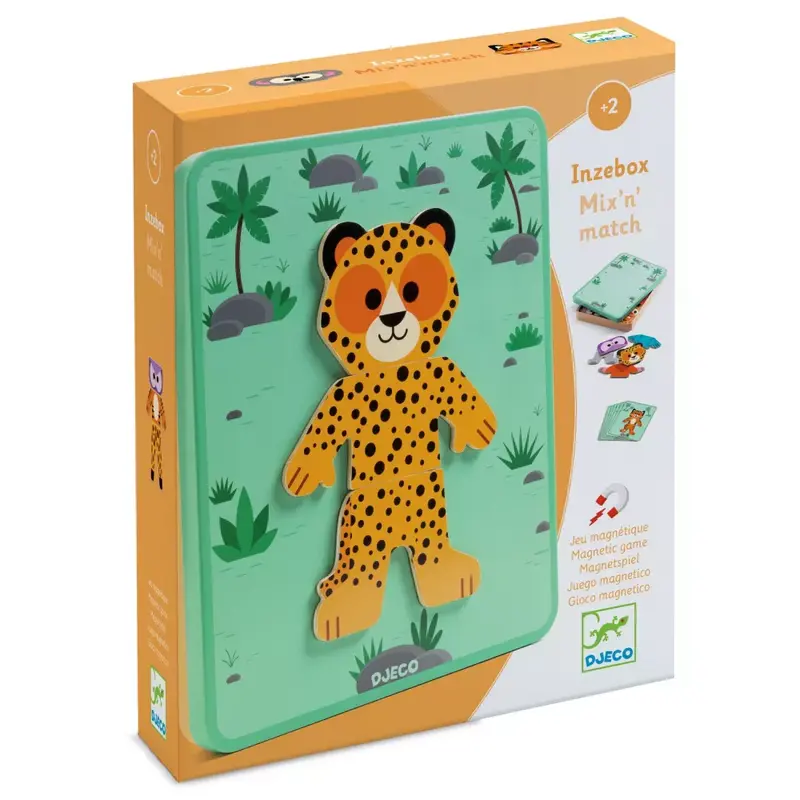 Gioco Magnetico Inzebox Mix'n'Match Djeco