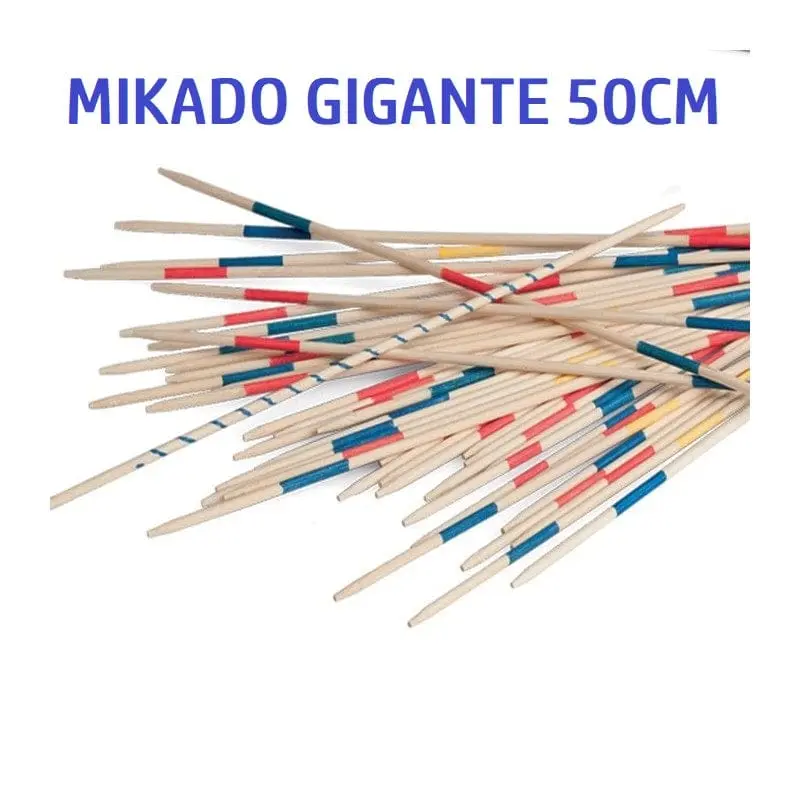 Gioco Mikado Gigante 50cm in legno 40pz - Mile