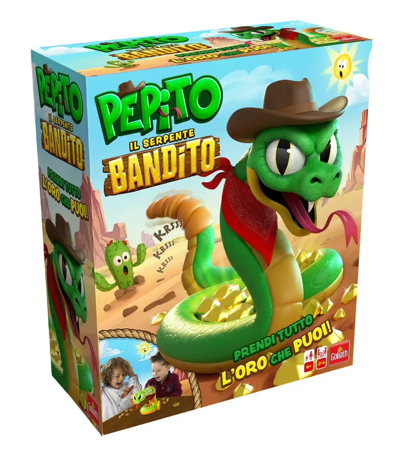 Gioco Petito il Serpente Bandito - Goliath