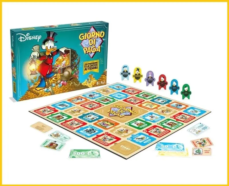 Giorno di Paga Gioco di Società, Zio Paperone e la Caccia ai Tesori - Disney