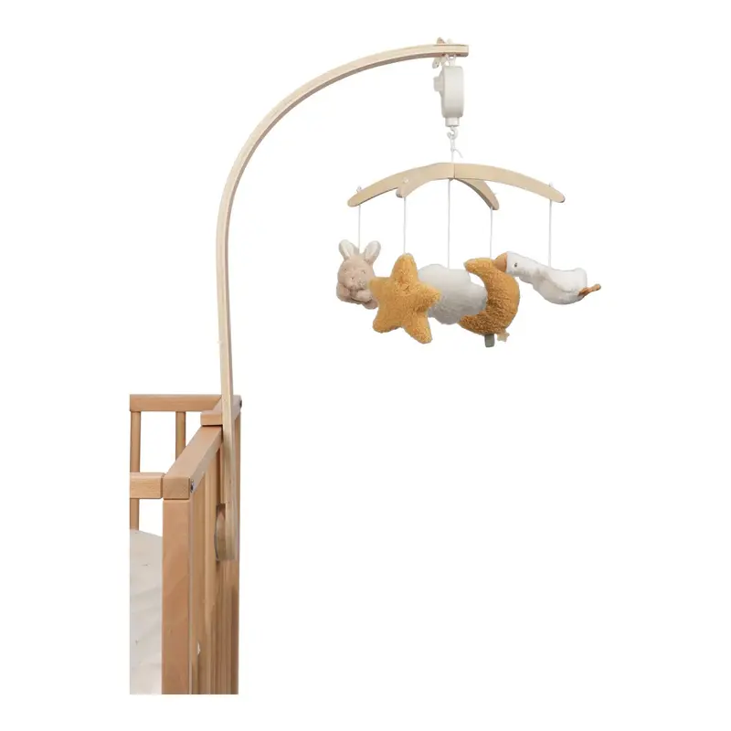 Giostrina Musicale in Legno Beige Newborn Naturals - Little Dutch Wooden Music Beige Newborn Naturals (LD8400)