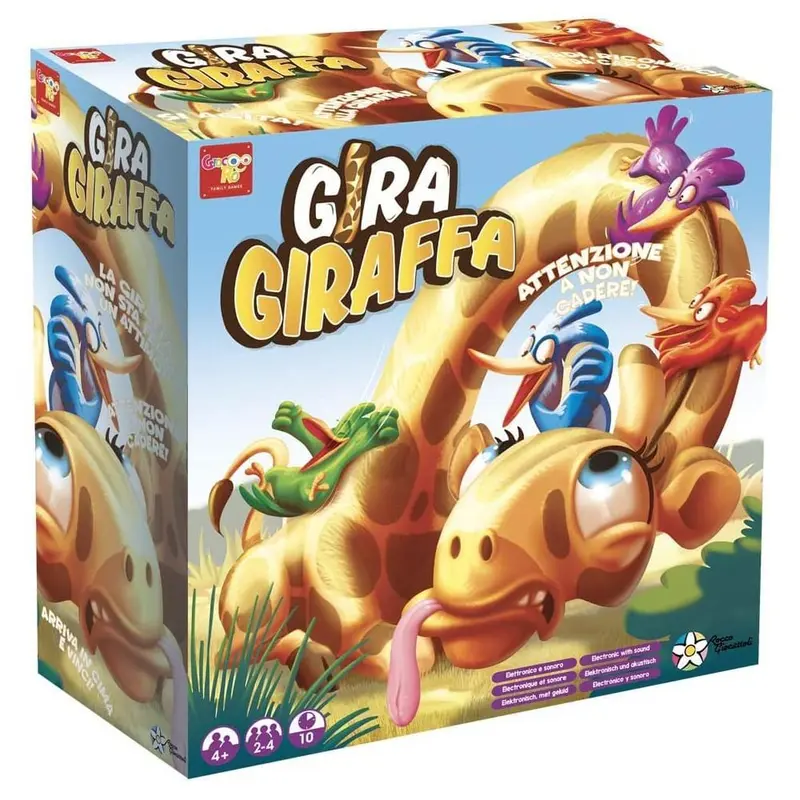 Gira Giraffa Gioco da Tavolo - Rocco Giocattoli
