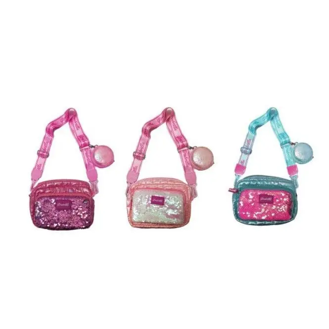 Girabrilla Borsetta Puffer con Paillette Reversibili