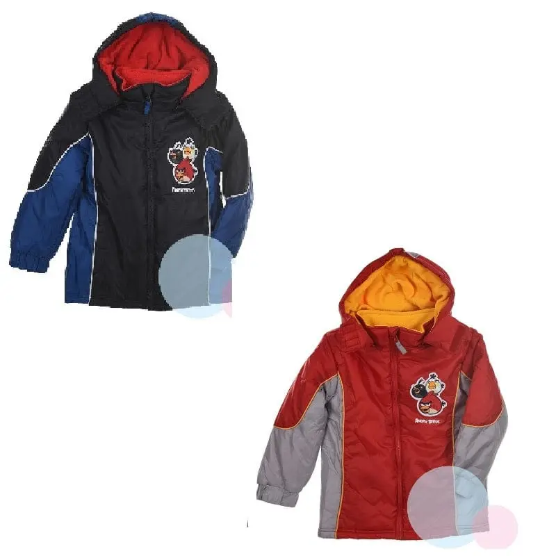 Giubbotto Invernale Bambino Angry Birds con Pile interno