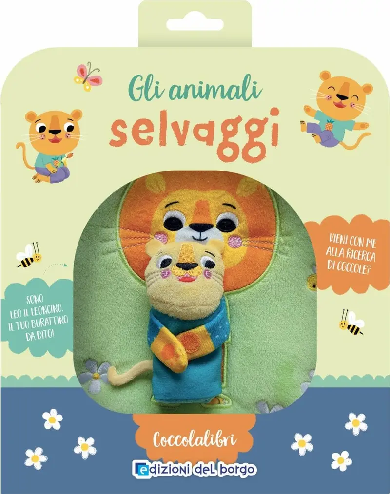 Gli Animali Selvaggi. Coccolalibri. Ediz. a Colori (Libro di stracci)