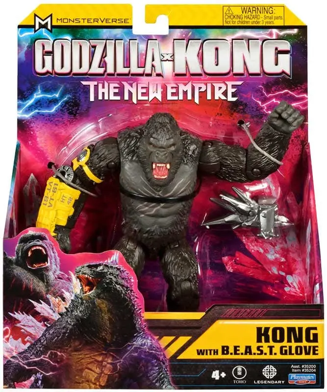 Godzilla x Kong il Nuovo Impero, Kong con Guanto Beast 15cm