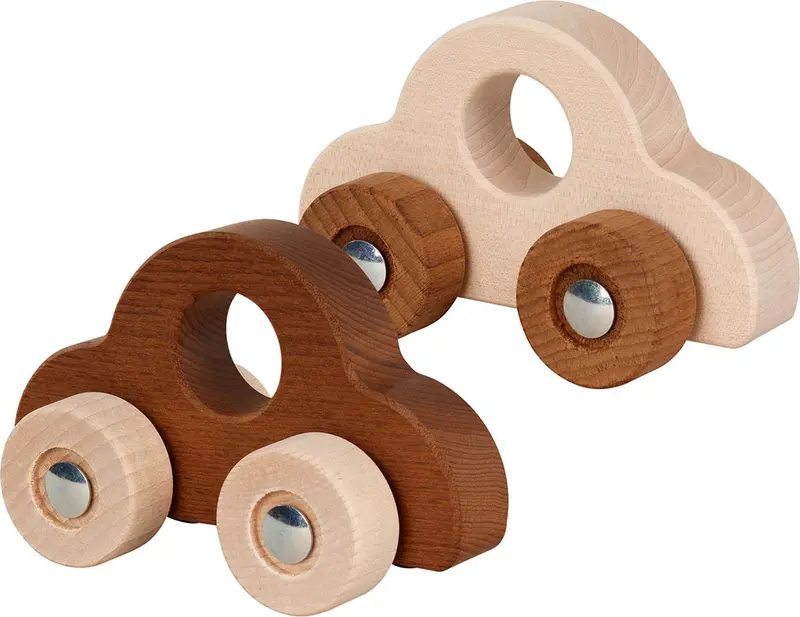 Goki Nature – Macchinina da Spingere in Legno per Bambini