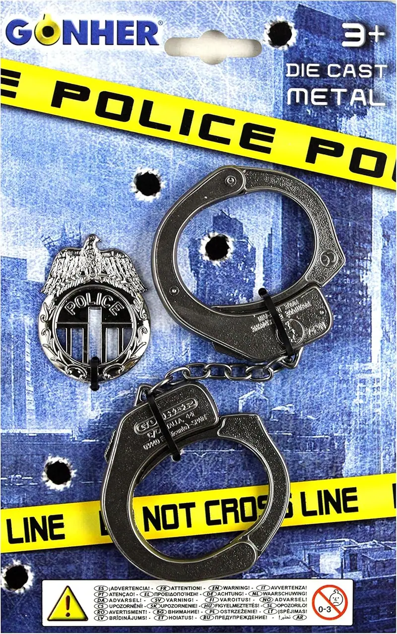 Gonher 324/0 Police Manette E Distintivo GOHNER