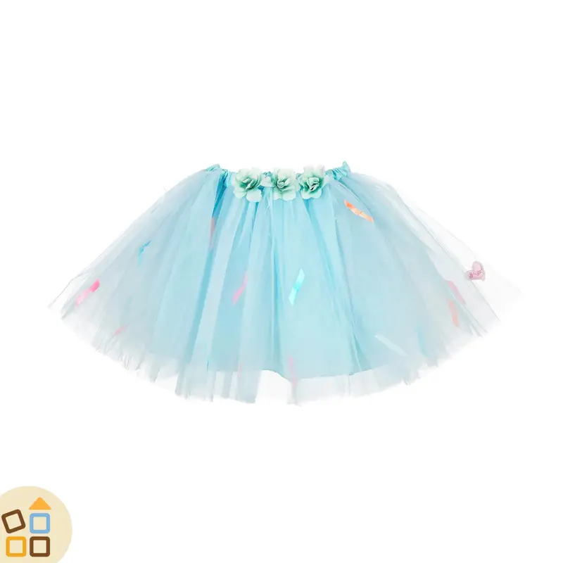 GONNA TULLE AZZURRO ANNELISA 4/6 ANNI