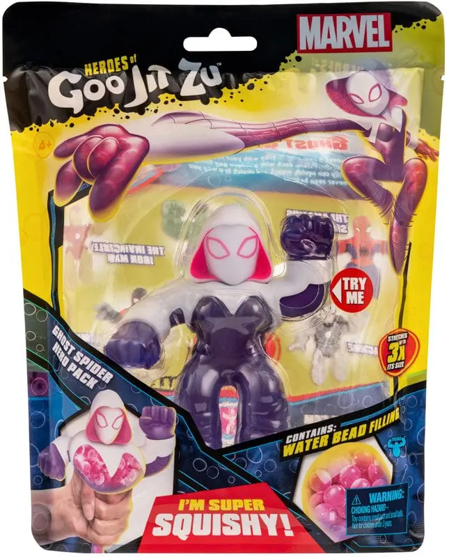 Goo Jit Zu Marvel Super Eroi Allungabili, Ghost Spider