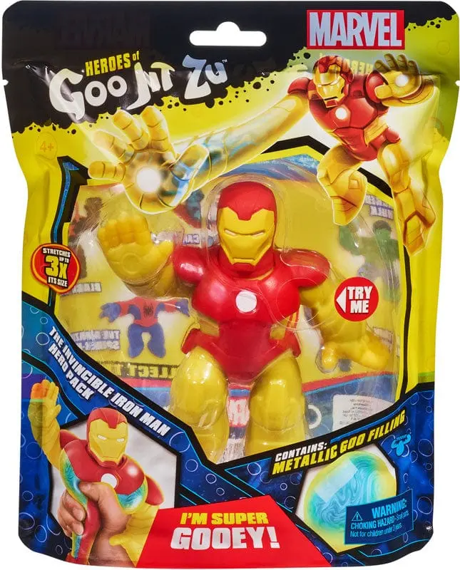 Goo Jit Zu Marvel Super Eroi Allungabili, Iron Man