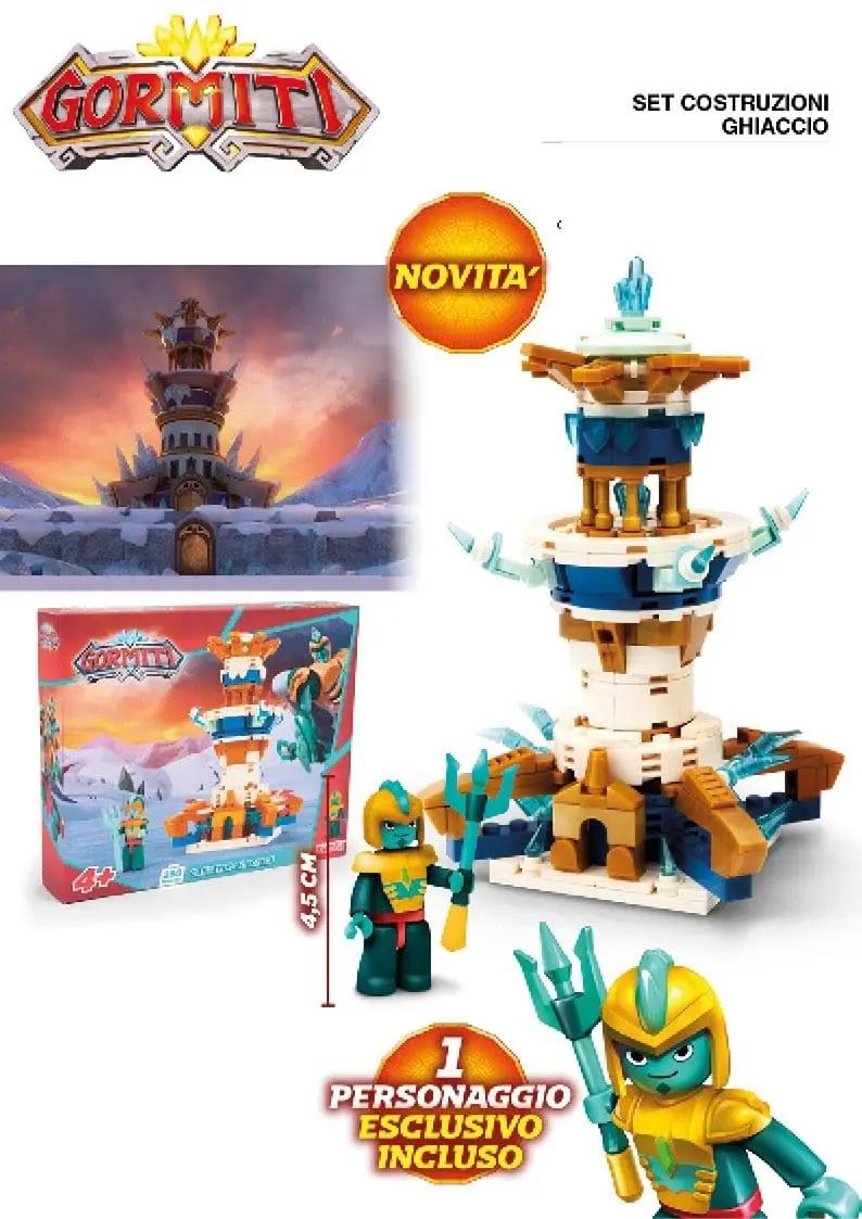 Gormiti Set Costruzioni Ghiaccio