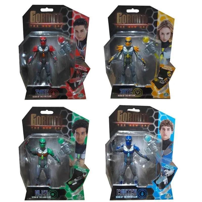 Gormiti The New Era Personaggi Scion 15cm con funzione attacco