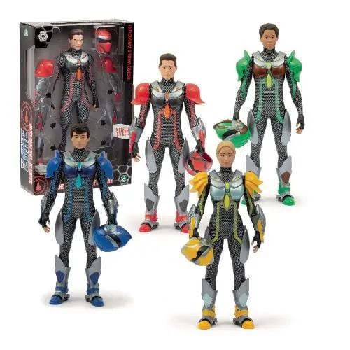Gormiti The New Era Personaggi Scion 27 cm con Armatura Removibile